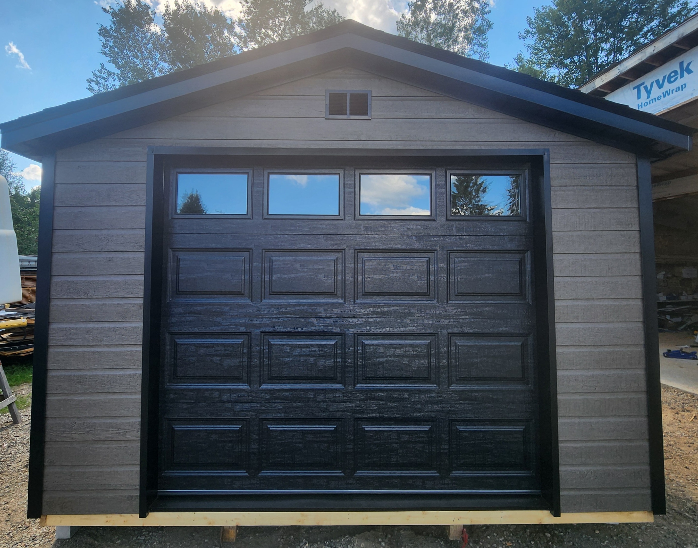 Cabanon style garage – Élégant et robuste